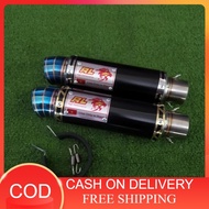 Muffler Red LEO/ Exhaust Canister Red LEO for all motorbikes