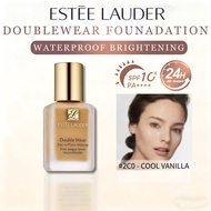 【Fast Shipping】Estee Lauder Foundation #2C0 Cool Vanilla Non-Dull Makeup Long-lasting Foundation for