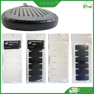 Anti-Scratch Padel Racket, Anti-Scratch Serrated Model, Black TransparentBENING, Padel Cover Protect