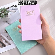 HOUEVIYS A6 Planner Notebook, 2027 Portable 2027 Planner, Portable Lined Pages Multicolor Weekly Pla