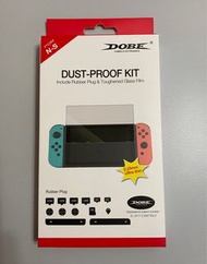 Nintendo Switch dobe 保護貼防塵塞 任天堂