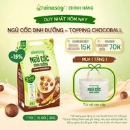 Túi ngũ cốc dinh dưỡng Vinasoy - Topping Chocoball (15 gói x 25g)