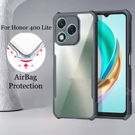 Honor 400 Lite Armor Shockproof Casing For Honor 400 Lite pro 400Lite 400pro PU Acrylic Phone Case H
