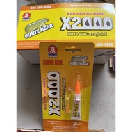 Super sticky X2000 glue - multi-purpose glue that can be applied to all materials