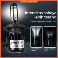 TaffLED X7 Car Headlights LED COB Headlight H4 Cool White 2 PCS - 75818-4CN