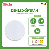Đèn LED ốp trần đổi 3 màu Ánh Sáng Rạng Đông Model:  LN12 ĐM 300/24w