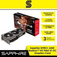 SAPPHIRE NITRO+ AMD Radeon RX 9060 XT 16GB Graphics Card