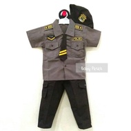 Police Professional Baby Boy/Boy Costume Suit+Hat