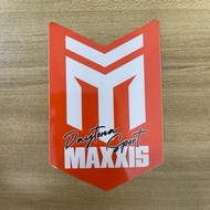 STICKER MAXXIS DAYTONA SPORT WARNA WHITE WATERPROOF STICKER MAXXIS