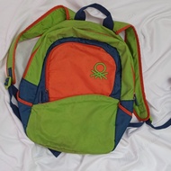 Tas / Ransel / Backpack United Colors of Benetton Preloved Second