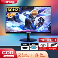 EXPOSE PC Monitor 4k 27 Inch ips Curved Monitor Gaming 75HZ Wiht Speaker 27 Inch 165HZ PS4/PS5/Xbox 24 Flat HDMI Lcd Monitor