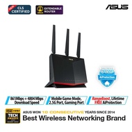 ASUS RT-AX86U Pro AX5700 Dual Band WiFi 6 Gaming Router - up to 2500 sq ft & 35+ devices, AiMesh, 2.