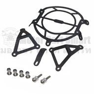 ตะแกรงหน้า/การ์ดไฟหน้า (สีดำ)  เหมาะสำหรับ Honda CT125  การ์ดครอบไฟหน้า/แร็คหัวมอเตอร์ไซค์