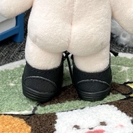 QUINTON Doll Mini Leather Shoes, Universal Sneakers Cotton Doll Leather Shoes, Doll Finger Shoes PU 