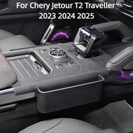 For Chery Jetour T2 Traveller 2023 2024 2025 Center console gear shift silicone protective pad stora