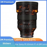 SEL85F14GM Camera Lens Sticker Coat Wrap Protective Film Body Decal For Sony FE 85 F1.4 85mm 1.4 GM 