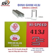 Nails 413J box of 5,000 U4mm nails x 13mm long legs used to press wood planks, load 422J nail gun