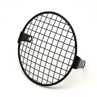 CG125 Modified Headlight GN125 Black Shell Round Headlight Motorcycle Accessories Headlight Net Cove