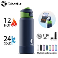 FJbottle 950ML Thermos Tumbler Wiht Magnetic Cup lid Tumbler Hot and Cold insulated Water Bottle
