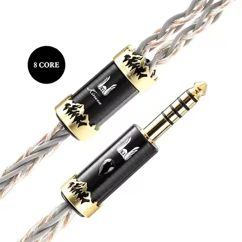 Kinera Imperial Crystal of Truth Orlog Earphone Upgrade Cable UP-OCC EA-P 4.4mm Balanced Headphone H
