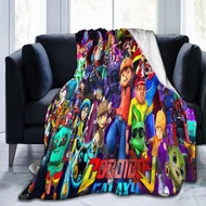 Boboiboy Blanket Ultra Soft Throw Flannel Blanket Warm Printed Fashion Washable Blanket for Bed Couch Chair Living Room Jash(only One Size: 40inch x 60inch)(contact the Seller to Customize the Pattern for Free) Popular 3d Printing Hot Selling ♣ ✎ ◆ No.211