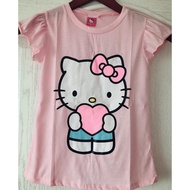 FOR(2-7yrs)kids girls fashion blouse hello kitty print GF5