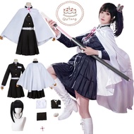 Demon Slayer Tsuyuri Kanao Complete Cosplay Outfit Hashira Uniform With Cape And Wig For Women
