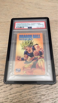 (PSA10) 2008 Limited Edition 七龍珠 Dragon Ball Tosho Phone Card Super Saiyan Son Goku