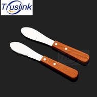 &lt;2 Pcs Bundle&gt; Good Quality Stainless Steel Butter Knife Butter Spatula Dessert Jam Knife Cheese Knife Bread Spatula Too