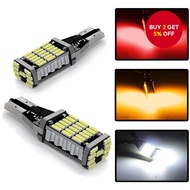 LED turn signal light bulb 45 chip, T10/T15 terminal (1 bulb) for car motorcycle bright eyes T10 led
