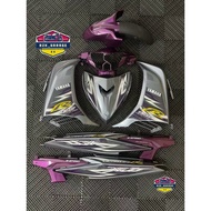 🇻🇳 COVERSET LC135 V2 V3 EXCITER SILVER PURPLE YAMAHA LC135 COVERSET SIAP TANAM STRIPE TANAM EXCITER 