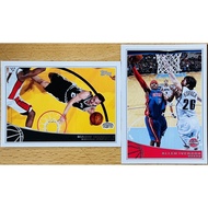Demon Cut+God Of War IVERSON GINONILI 2 Sheets NBA 2009-10 TOPPS 72.273 Basketball Card