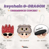 Keychain G-Dragon GD Head Character Ubermensh Tour Concert Icon GDragon 2025