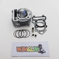 ชุดหัว เสื้อสูบลูก 59มิล+ฝาสูบ วาล์ว 24/28+แคมแต่ง+ปะเก็น สำหรับรถ มีโอ MIOนูโว NOUVOฟีโน่ FINO แยกไ