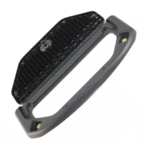 Storage Bin Lid Cover 5YM17TX7AE For Ram For 1500 DT 2019-2024 Black ABS Car Center Console Storage 