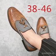 brown leather shoes men 45 46 leather shoes, loafers, leather shoes wedding shoes slip on shoes men 