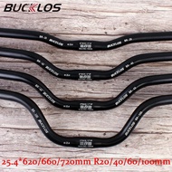 BUCKLOS MTB Handlebar 25.4mm/31.8mm  Bike Handlebar Swallow Folding Bike M Handle Bar Riser 90mm for