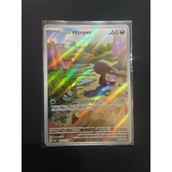 Pokemon Paldean Wooper 114 Card/103 AR (ID)