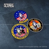 F14 Tomcat Tomcat Car Motorcycle Body Decoration Sticker Waterproof Reflective Decal