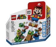 LEGO 71360 Super Mario Adventures with Mario Starter Course 231pcs 6+ lego Đồ chơi gạch Hoàn toàn mớ