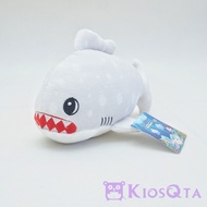 Small grey shark fridge magnet doll