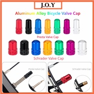 J.O.Y 1pcs Aluminum alloy Bicycle Tire Valve Cap Ultralight Mountain Road Bike Tyre Cap Schrader/Presta Tire Valve Protector MTB bicycle Accessories #156