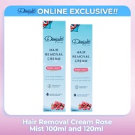 Dimples Bundle: Hair Removal Cream Rose Mist 100ml and 120ml