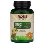 NOW Foods - 獸醫推薦寵物貓狗泌尿系統專用-Urinary Support-90粒咀嚼片 - 最後10瓶-售完即止-最佳日期2024年8月底