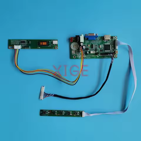 For CLAA154WA03 CLAA154WA05 CLAA154WA04 CLAA154WA01 Controller Drive Board DIY Kit 1-CCFL HDMI+VGA 1
