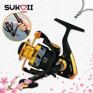SKOI Yumoshi EK4000 Professional Fishing Reel Fishing Sea Rod Set Spinning Reel Casting Rod