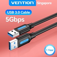 Vention USB 3.0 USB 2.0 Cable Male to Male 2A 5Gbps High Speed USB Extension Cable for Laptop
