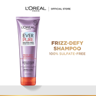 LOreal Paris Ever Pure Frizz-Defy Hair Color Shampoo 250mL [Sulfate Free, Anti Frizz Shampoo]