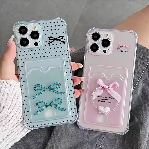Card Slot Bag Holder Phone Case For OPPO Reno 13F 12F 11F A16 A16S A54S A53S A53 A5 A9 2020 A52 A72 