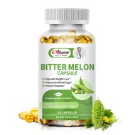 Alliwise Organic Bitter Melon 2500mg Extract for Lowering Cholesterol Balance Blood Pressure &amp; Promote Liver &amp; Heart Health Vegan-Friendly